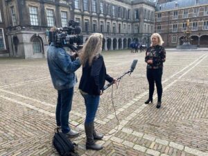 Interview op het Binnenhof